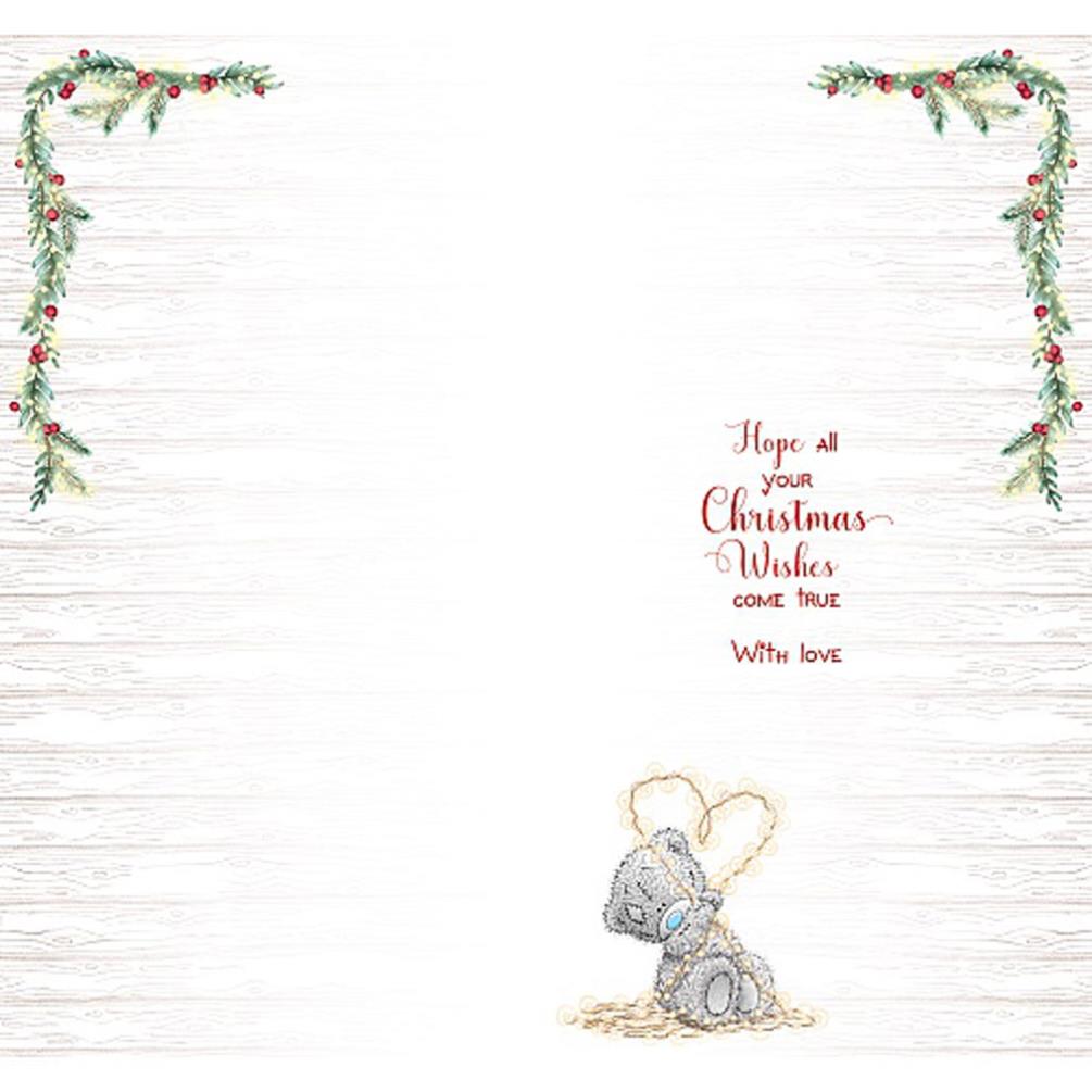 Jolly Christmas Me to You Bear Christmas Card Extra Image 1